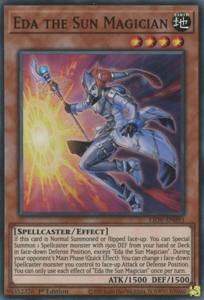 Eda the Sun Magician (LIOV-EN093) [LIOV]