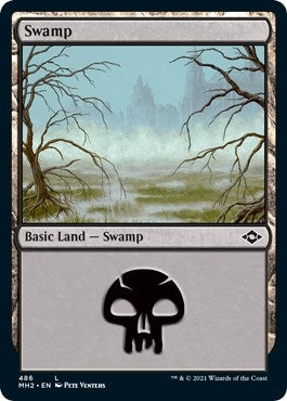 Swamp 486 Foil Etched (486) [MH2]