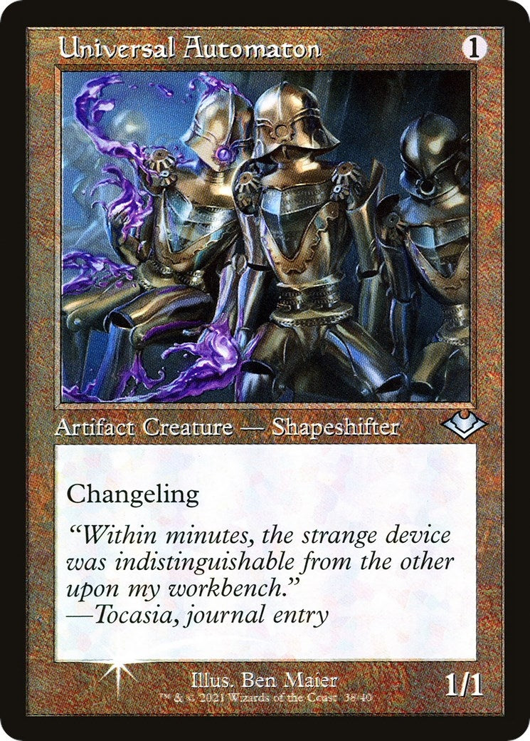 Universal Automaton Retro Frame (38) [MH1]