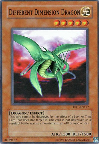 Different Dimension Dragon (DR1-EN177)