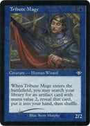 Tribute Mage Retro Frame Foil Etched (10) [MH1]