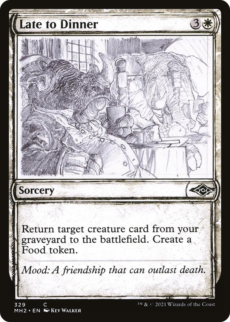 Late to Dinner (Sketch) [Modern Horizons 2]