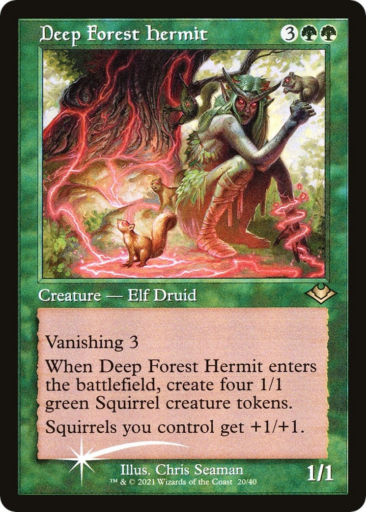 Deep Forest Hermit Retro Frame (20) [MH1]