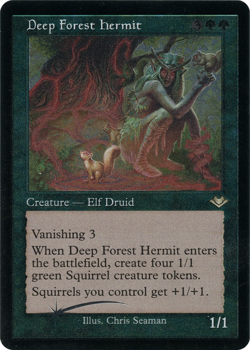Deep Forest Hermit Retro Frame Foil Etched (20) [MH1]