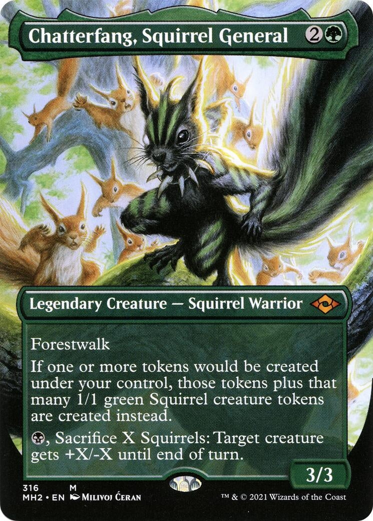 Chatterfang Squirrel General Borderless (316) [MH2]