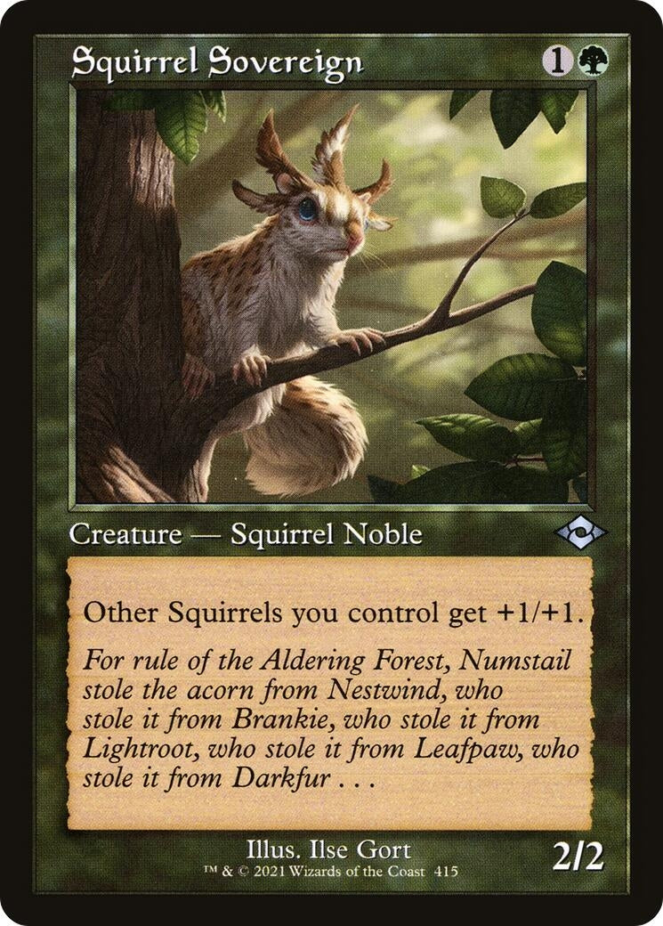 Squirrel Sovereign (Retro) [Modern Horizons 2]
