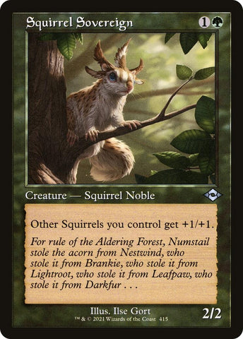 Squirrel Sovereign (Retro) [Modern Horizons 2]