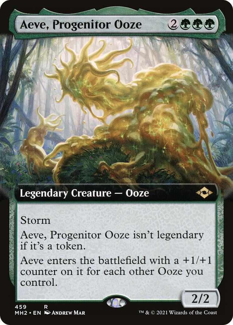 Aeve Progenitor Ooze Extended Art (459) [MH2]