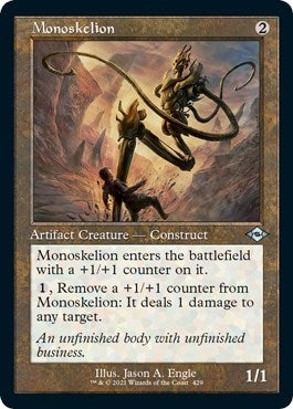 Monoskelion (Retro Foil Etched) [Modern Horizons 2]