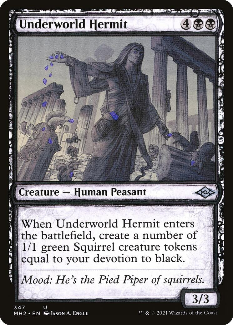 Underworld Hermit (Sketch) [Modern Horizons 2]