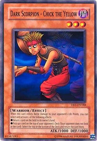 Dark Scorpion Chick the Yellow (DR1-EN188)