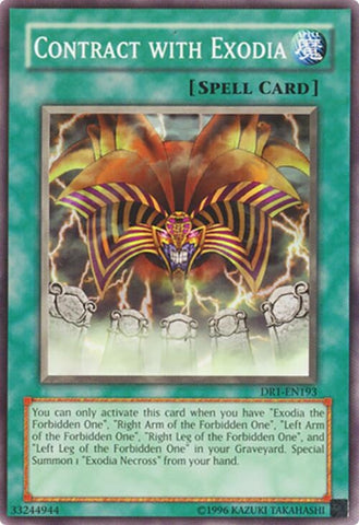 Contract with Exodia (DR1-EN193)