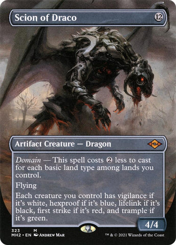 Scion of Draco Borderless (323) [MH2]