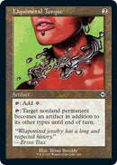 Liquimetal Torque Retro Frame Foil Etched (428) [MH2]