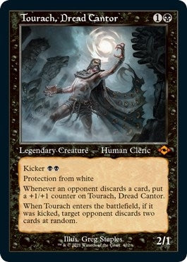Tourach Dread Cantor Retro Frame Foil Etched (402) [MH2]
