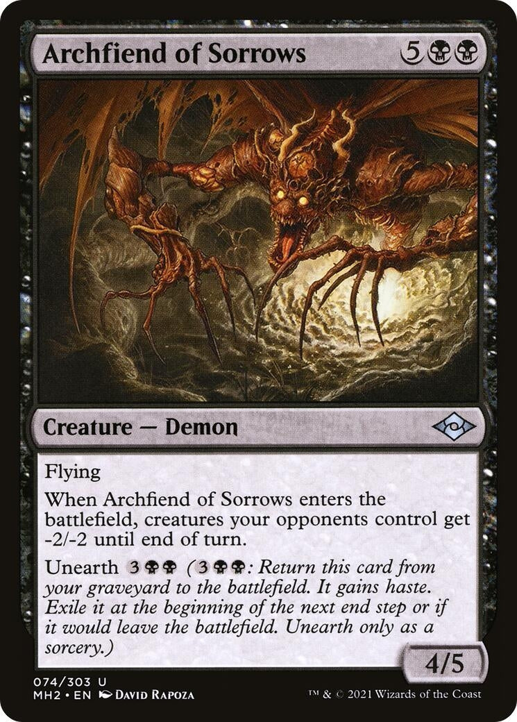 Archfiend of Sorrows [Modern Horizons 2]