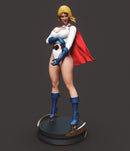 Power Girl by Dellas Resin Statue - view 1