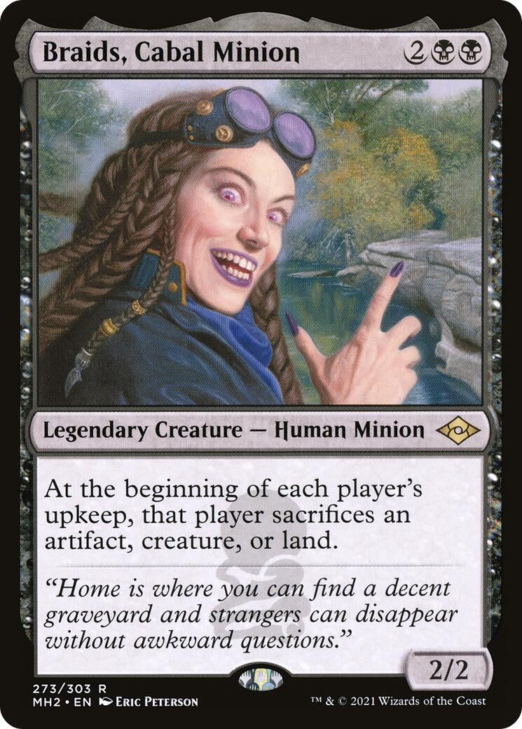Braids, Cabal Minion [Modern Horizons 2]