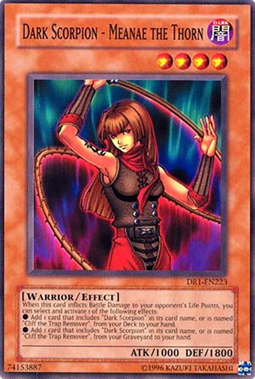 Dark Scorpion Meanae the Thorn (DR1-EN223)