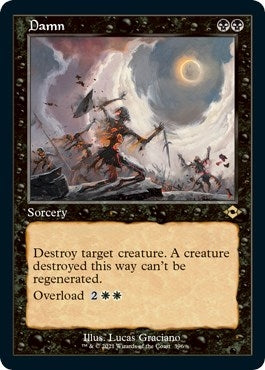 Damn Retro Frame Foil Etched (396) [MH2]