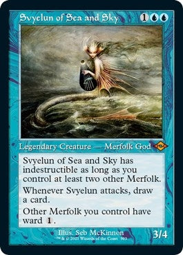Svyelun of Sea and Sky Retro Frame Foil Etched (393) [MH2]