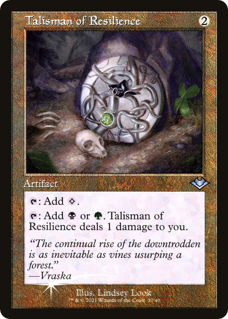 Talisman of Resilience Retro Frame (37) [MH1]