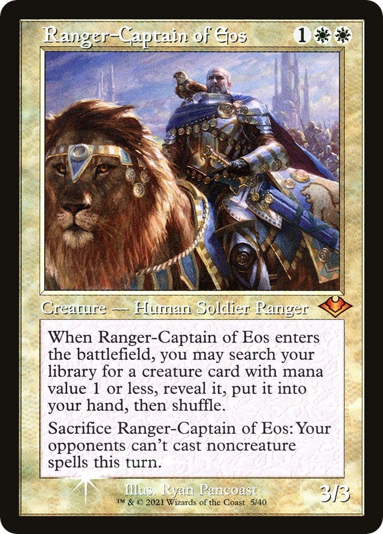 Ranger Captain of Eos Retro Frame (5) [MH1]