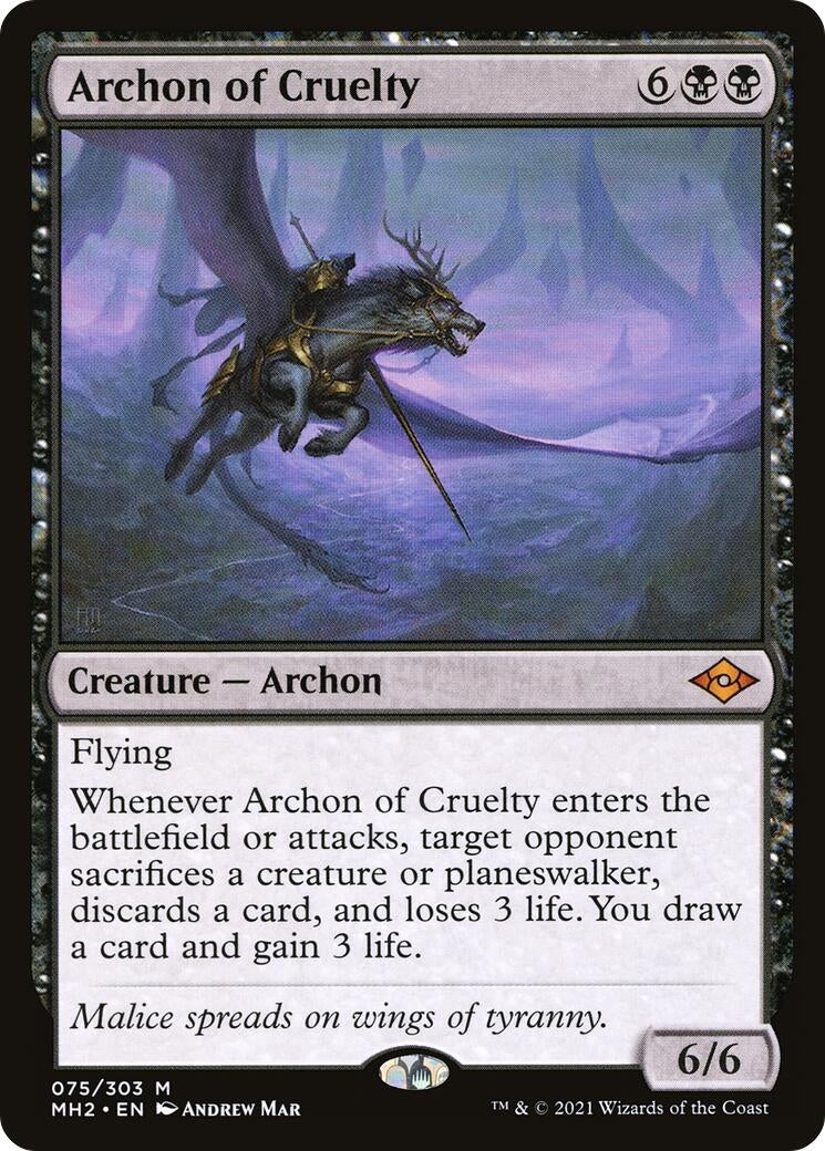Archon of Cruelty (75) [MH2]