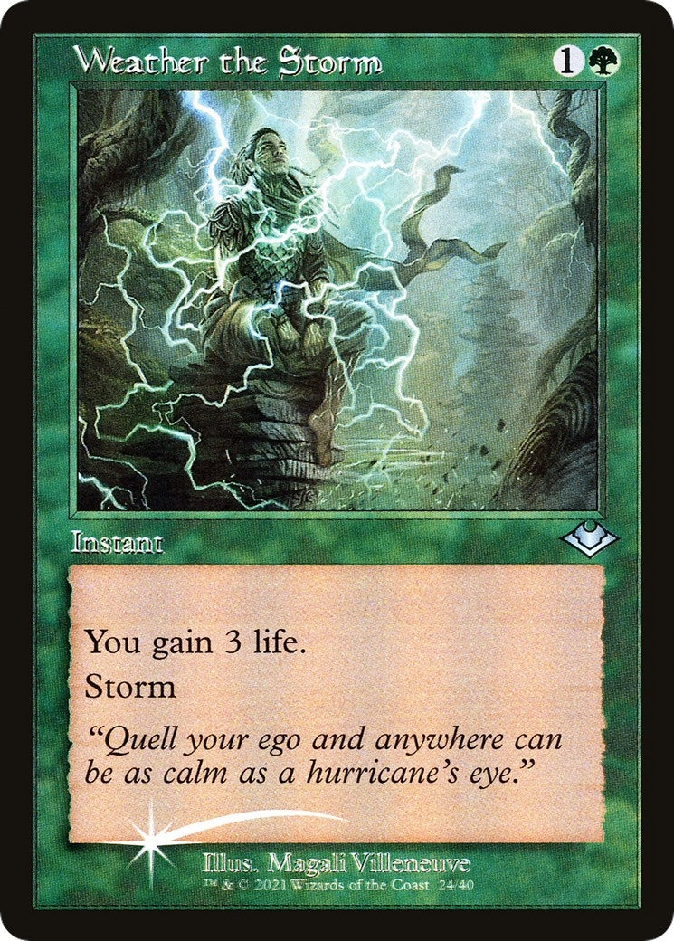 Weather the Storm Retro Frame (24) [MH1]