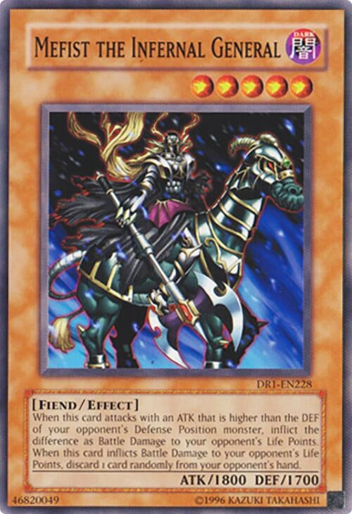 Mefist the Infernal General (DR1-EN228)
