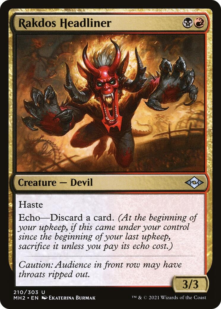 Rakdos Headliner [Modern Horizons 2]