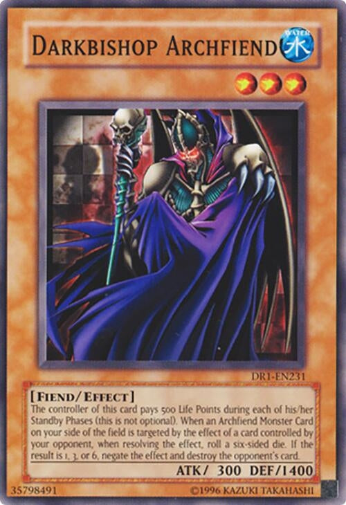 Darkbishop Archfiend (DR1-EN231)