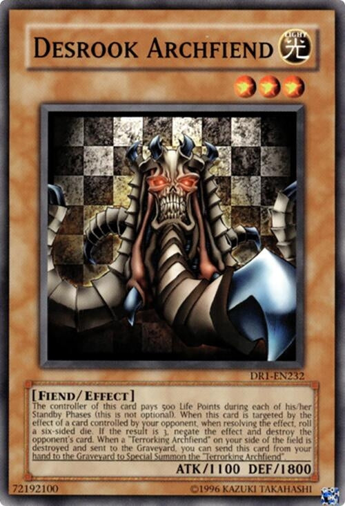 Desrook Archfiend (DR1-EN232)
