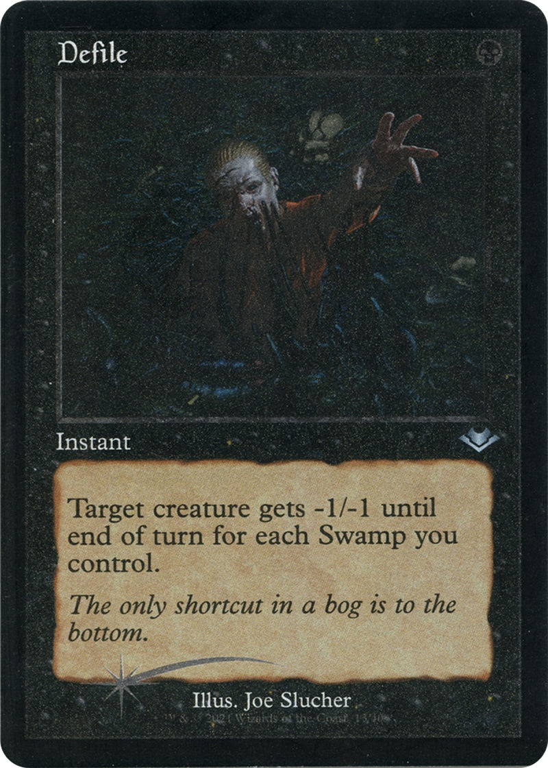 Defile Retro Frame Foil Etched (13) [MH1]