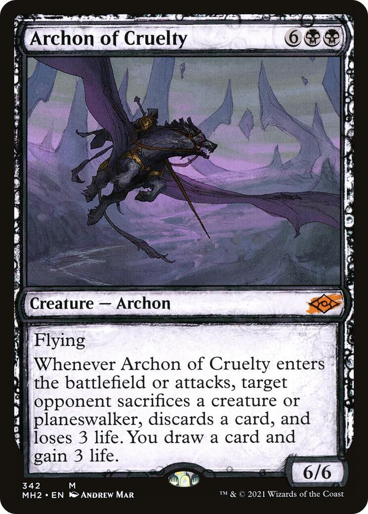 Archon of Cruelty Showcase (342) [MH2]