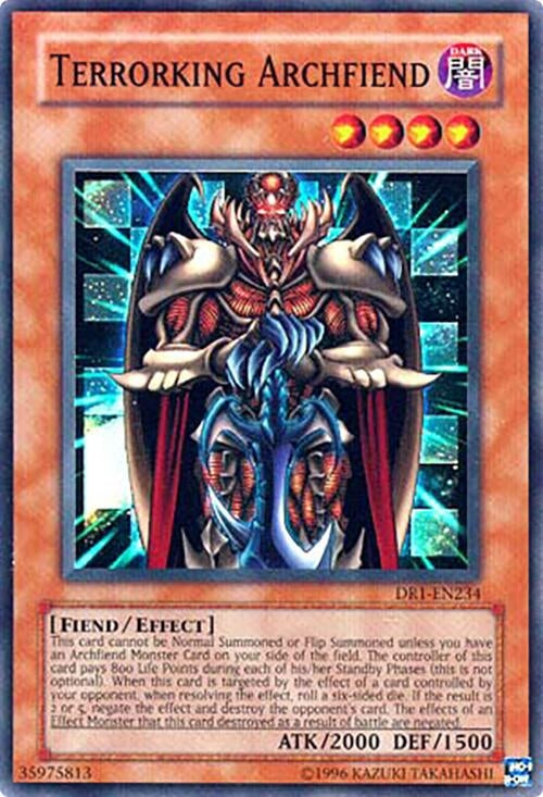 Terrorking Archfiend (DR1-EN234)