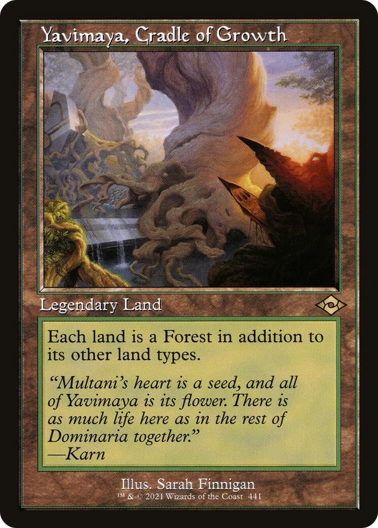Yavimaya Cradle of Growth Retro Frame (441) [MH2]