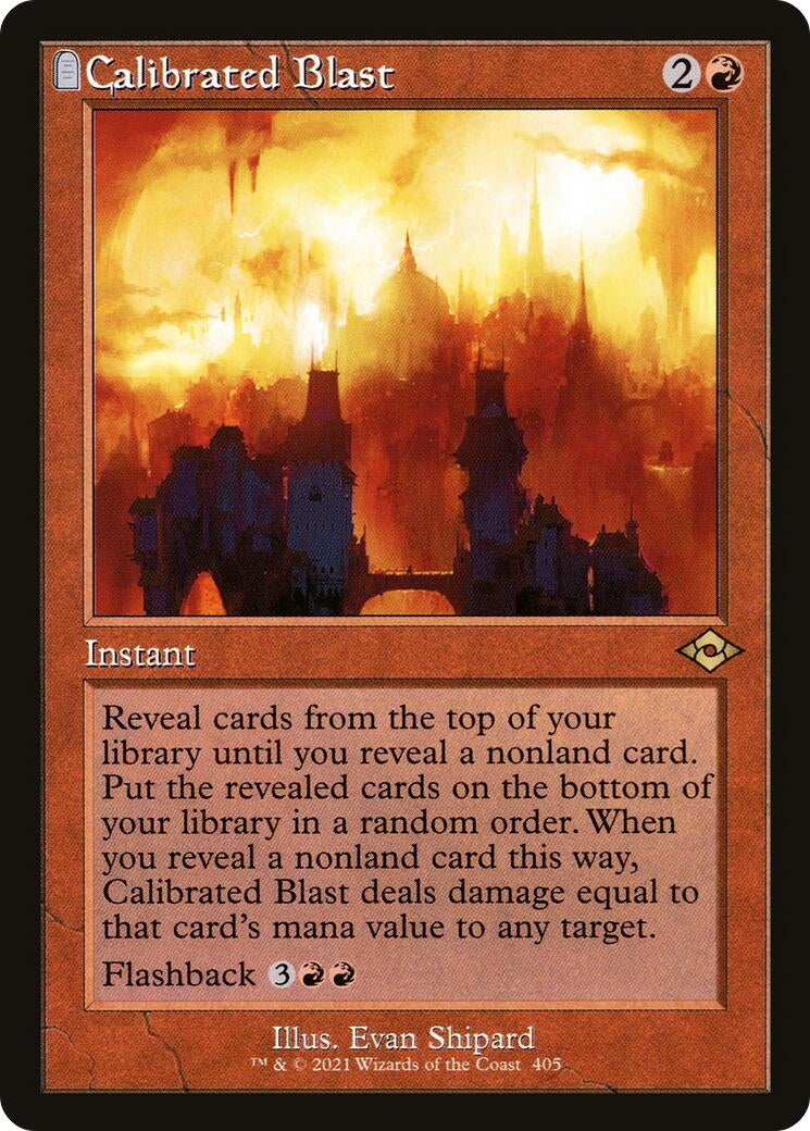 Calibrated Blast Retro Frame (405) [MH2]