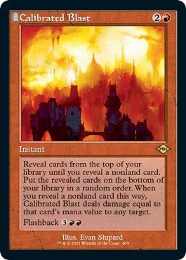 Calibrated Blast Retro Frame Foil Etched (405) [MH2]
