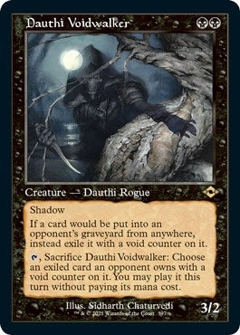 Dauthi Voidwalker Retro Frame Foil Etched (397) [MH2]