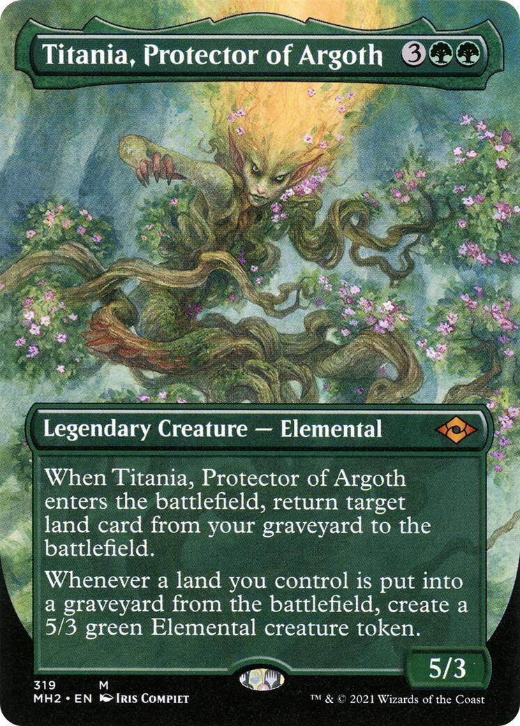 Titania Protector of Argoth Borderless (319) [MH2]