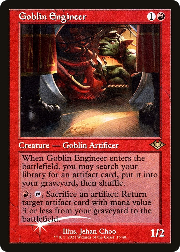Goblin Engineer Retro Frame (16) [MH1]
