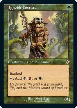 Ignoble Hierarch Retro Frame Foil Etched (414) [MH2]