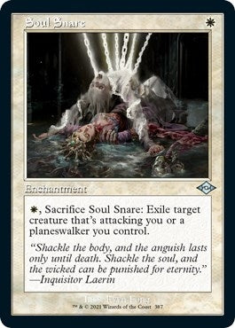 Soul Snare Retro Frame Foil Etched (387) [MH2]