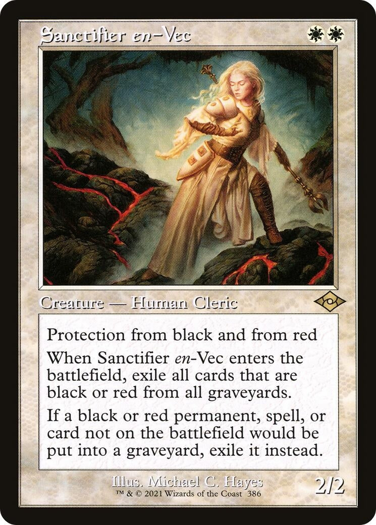 Sanctifier en Vec Retro Frame (386) [MH2]