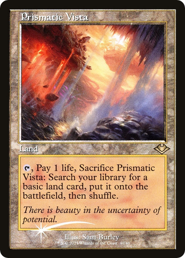 Prismatic Vista Retro Frame (40) [MH1]