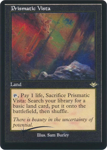 Prismatic Vista Retro Frame Foil Etched (40) [MH1]