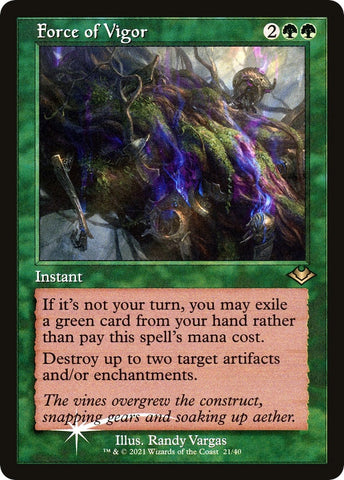 Force of Vigor Retro Frame (21) [MH1]