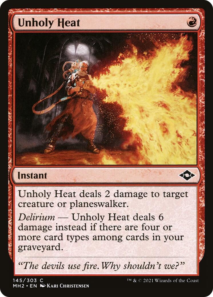 Unholy Heat [Modern Horizons 2]