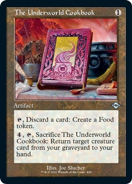 The Underworld Cookbook Retro Frame Foil Etched (434) [MH2]